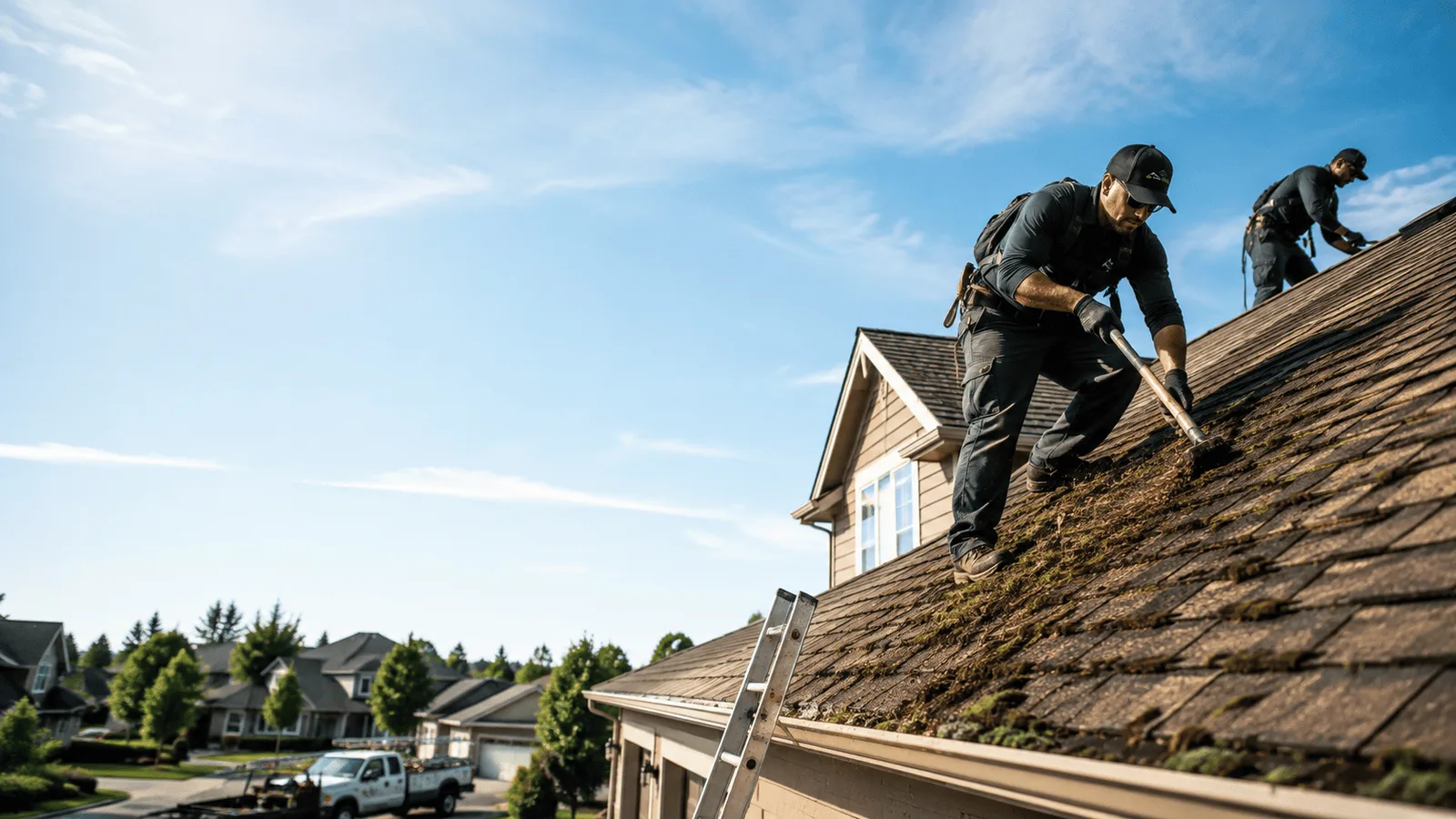Roof Moss Removal in Fields, OR near me